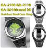 Мод-комплект GA2100 Корпус из нержавеющей стали Ремешок для часов Для Casio G-SHOCK Farm Oak GA-2100 GA-2110 GA-B2100 Металлическая рамка для часов Ремешок для часов