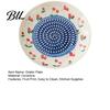 Manual Kitchen Grinding Tool Ceramic Garlic Grater Plate, Fruit Print Ginger Cheese Grinder, Mincer Multi-function Dish for Onion, Lemon, Vegetables,