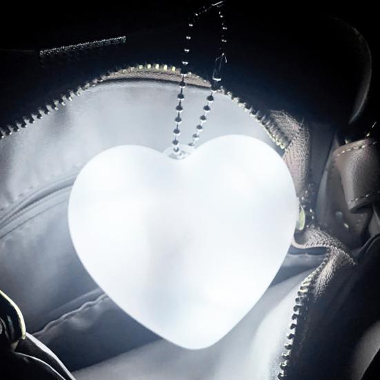 2 шт. Лампа для сумочки с зажимом в форме сердца, круглой и звездообразной формы, сенсорное управление, питание от батареек, яркий белый свет, подвесной светильник для сумки-клатча