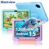 Blackview Детский планшет Tab 20 Android 15 10,1 дюйма 4 ГБ ОЗУ 64 ГБ ПЗУ Аккумулятор 6600 мАч Планшеты