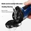 Electrical Rotary Shaver for Men 4D Floating Blade Washable USB Rechargeable Shaving Beard Machine