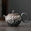 Retro Rough Pottery Teapot Single Pot Home Japanese Handmade Kiln Change Gilt Rust Glaze Ceramic Kung Fu Tea Set Tea Maker