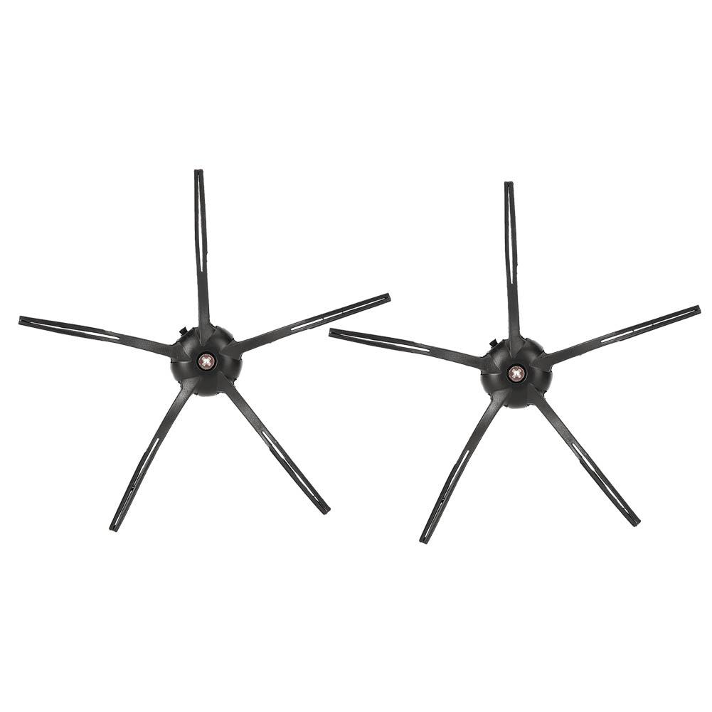 2 шт. Запасная боковая щетка для робота-пылесоса XIAOMI Roborock S6 S5 E35 E2, черная