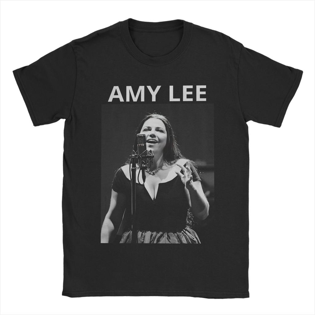 Unisex Unisexs Tshirt Evanescences Rock Funny Cotton Tee Shirt Short Sleeve Music T Shirt Crew Neck Clothes Birthday Gift