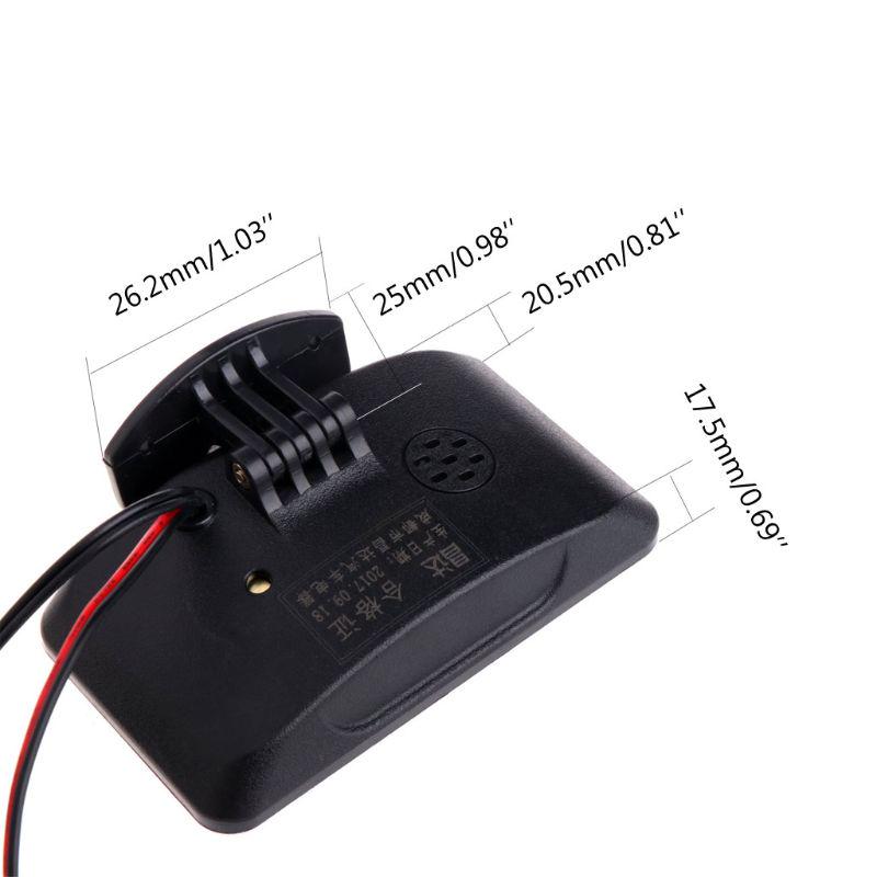 Universal Vehicle Car Water Temperature Gauge- Thermometer Voltmeter 2in1 for Car Motorcycle