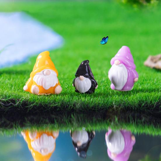 14 шт. Микроландшафтный орнамент Мини гном Пасхальная фигурка Миниатюрный сад