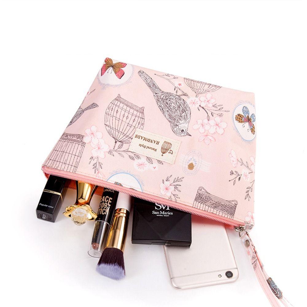 Pouch Zipper Travel Organizer Women Clutch Bag Korean Storage Bags Toiletry Handbag Cosmetic Bags