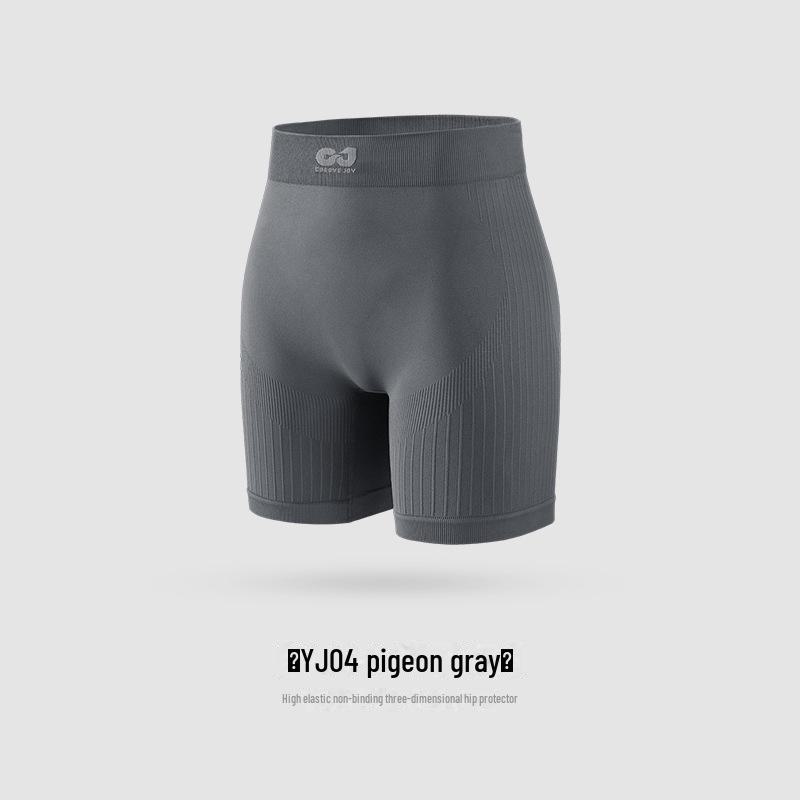 Бесшовные шорты для йоги с высокой посадкой Shark - Подтягивающие бедра и живот для пилатеса и фитнеса (YJ04)