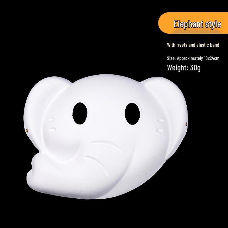 Наборы для самостоятельного изготовления масок с лицами кошки и лисы для детского рисования и выступлений на Фестивале Пекинской оперы