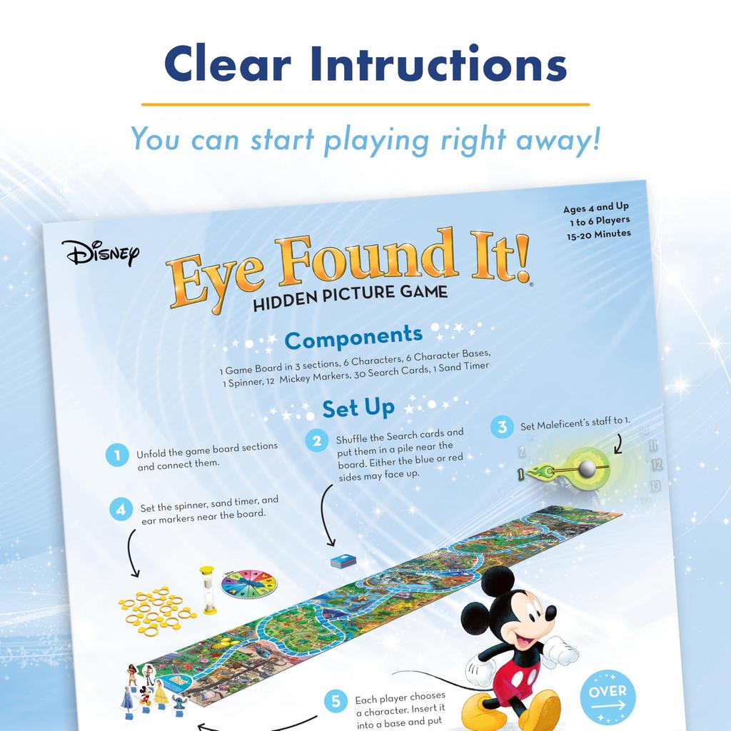 Wonder Forge World of Disney Eye Found It Настольная игра 01147 [Wonder Forge] [Предмет]