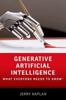 The Generative Artificial Intelligence : What Everyone Needs To Know ?? Book