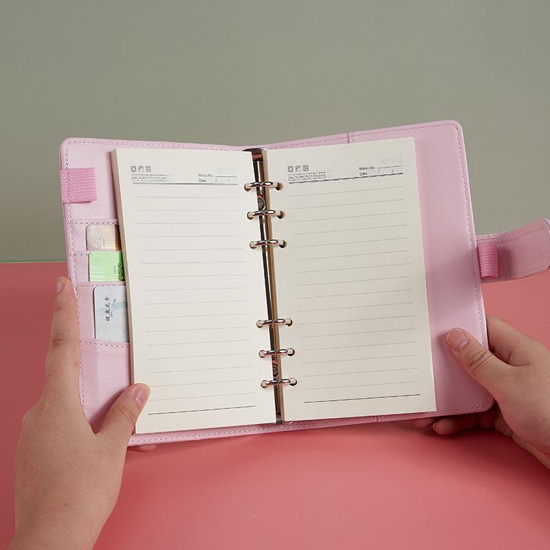 (Бесплатная гравировка логотипа) Студенческий блокнот A5/A6 в твердом футляре с магнитной пряжкой, содержит металлический переплет, дневник, блокнот, справочник