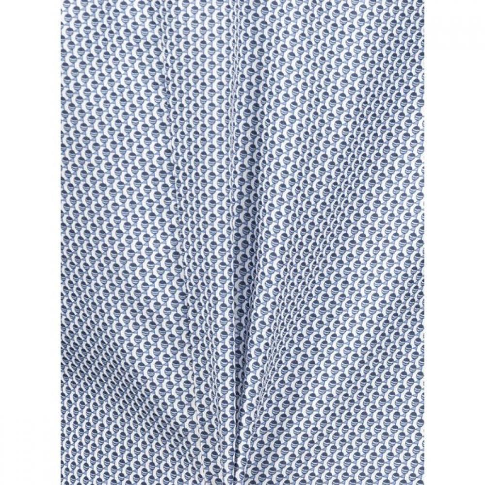 S.T. Dupont Рубашка с длинным рукавом, приталенная, с мотивом вариации флага Se4sm21ls251sbu