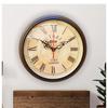 Antique Victoria 10 Inch Wooden Wall Clock - Vintage Nautical Style Decorative Timepiece for Charming Home Décor