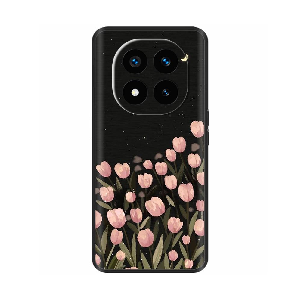 Милый чехол с кошкой и пандой для Xiaomi Redmi Note 14 Pro Чехол Задняя крышка телефона Мягкий чехол из жидкого силикона для Redmi Note14 14Pro 4G 5G
