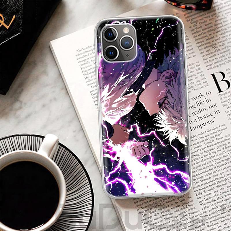 Чехол Hunter X-Hunters Killua для iPhone 17 Air 16 16E 15 Pro Max 14 Plus 13 Mini Чехол для телефона 12 11 7 8 SE Индивидуальная печать