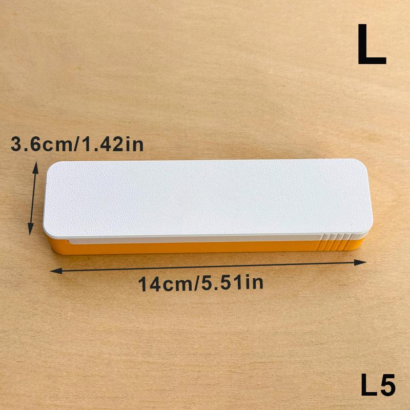 Convenient 7 Day Pill Organizer with Sliding Closure for Medication on the Go