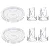 6pcs/set Replacement Silicone Duck Mouths & Diaphragms Rubber Duckbill Valves & Silicone Diaphragm Set for Breast Pump