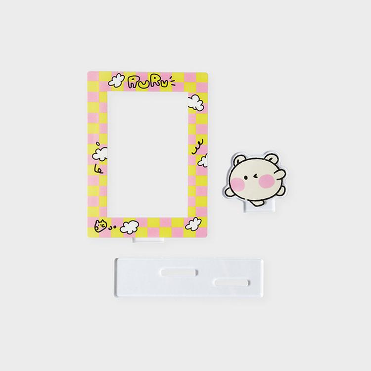 LINE FRIENDS TRUZ RURU Minini Акриловая подставка для фотокарточек