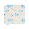 Sanrio Baby Organic Handkerchief with Fish and Sanrio W X D X 306614 Skin-Friendly Characters, Cotton, Approx. 9.9" 0.2" 9.9" H, Baby/Children's Gift,