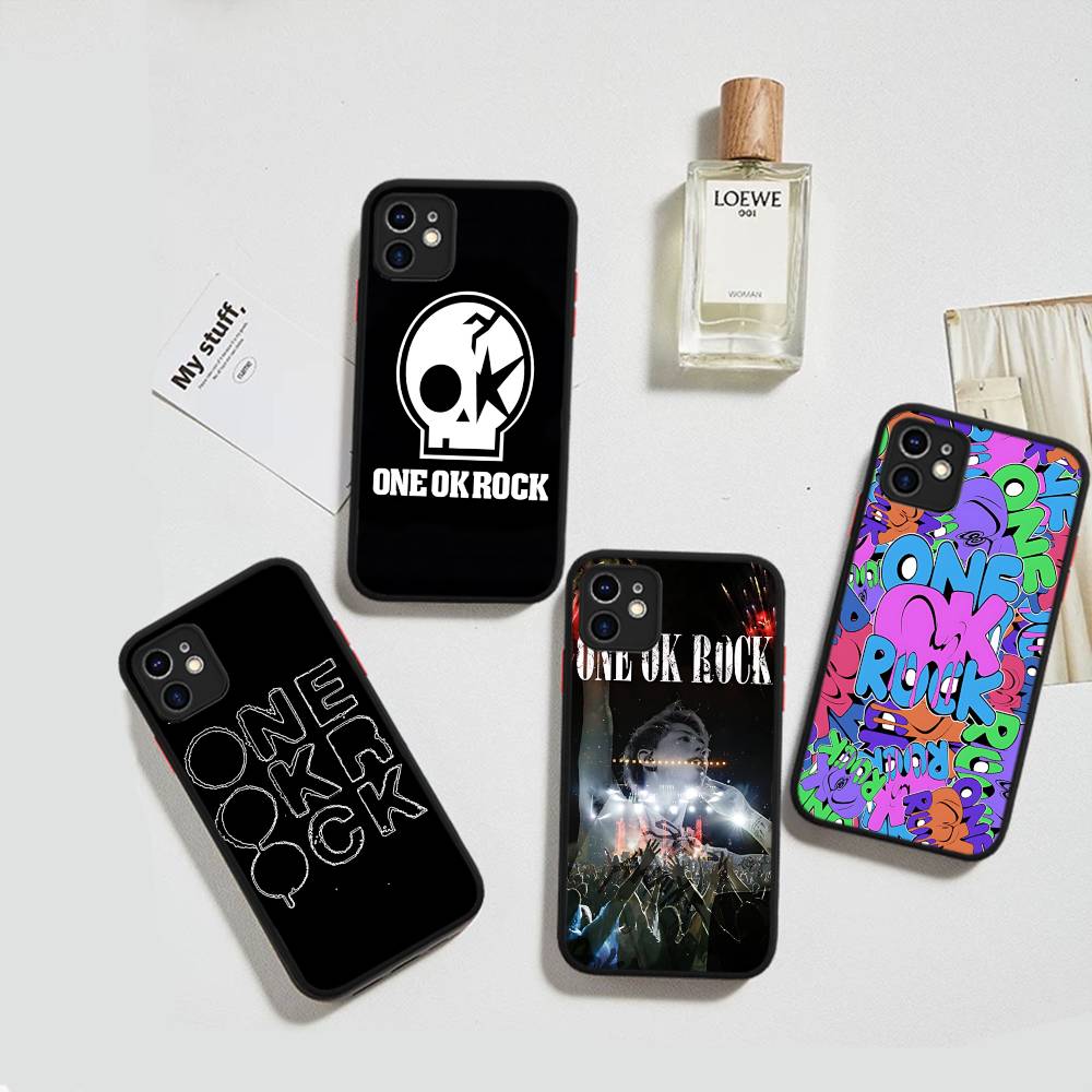 Japanese Rock O-ONE OK ROCK Band Matte Protective Case For IPhone 16 15 14 13 12 11 Pro Max X XS MAX Protection Case
