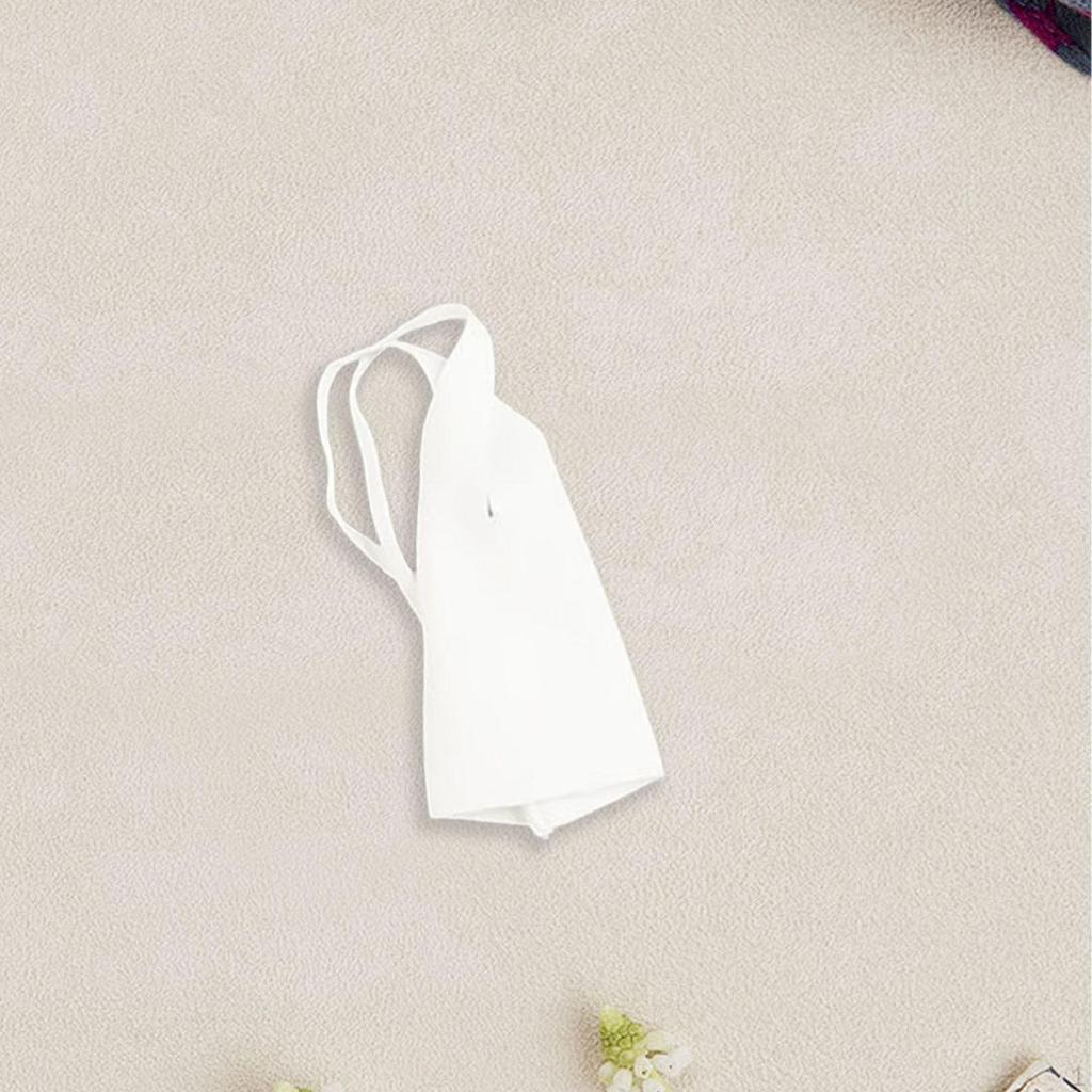 1/12 Dress Neck Tie Mini Short Sleeveless for 6'' Female Action Figures