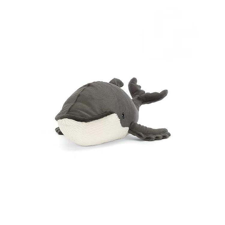 JELLYCAT Серия Океан Горбатый кит Милая Креативная Кукла Плюшевая Кукла 20 см Высотой