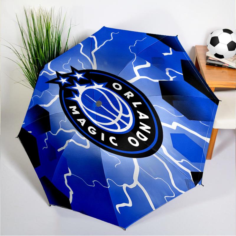Orlando basketball Umbrella 8-Frame for Travel, Camping, Casual Lightweight Portable Umbrella, Essential for Every Family Holidays Gift
