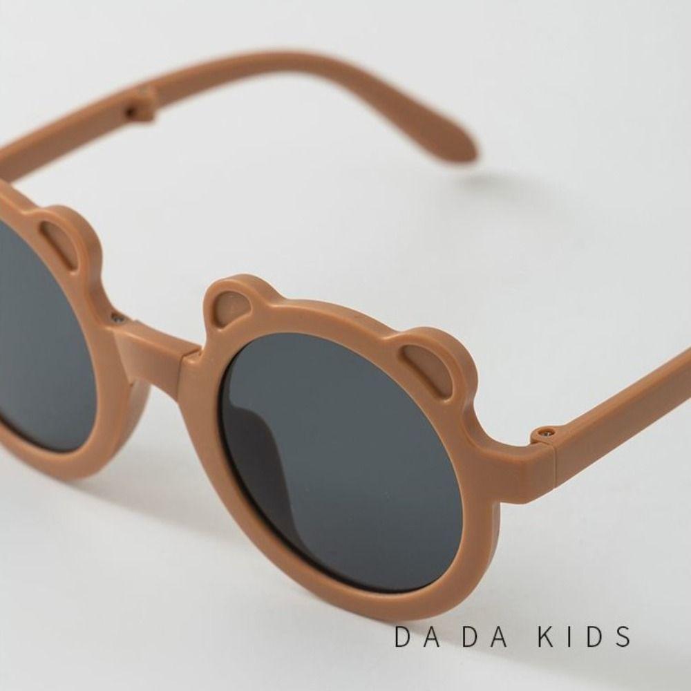 Solid Color Children's Glasses Plastic Eyewear Accessories Foldable Glasses Children's Party