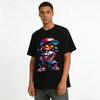 Hip Hop Style Cool Girl Graphic Casual Streetwear T-Shirt Pure cotton T-shirt