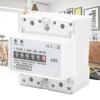 4P LED Din Rail Electricity Power Consumption Wattmeter Energy Meter DDM75S 10-40A Single Phase