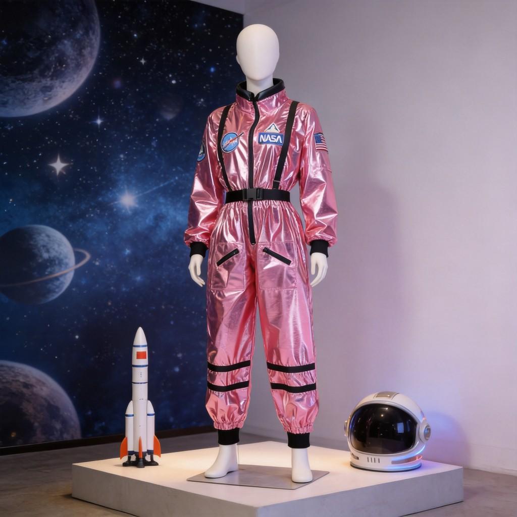 Space Explorer Cosplay Suit For Women With Cotton Material Halloween Party Costume