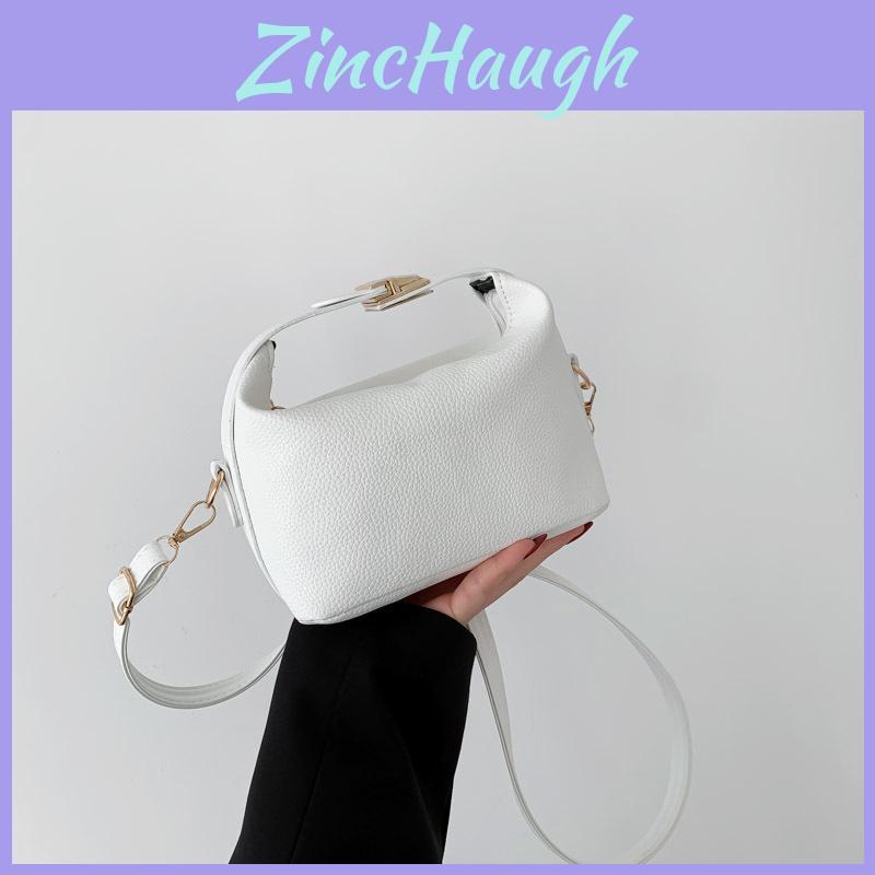 Trendy Street Style Small Square Handbag Soft Medium Pu Leather Crossbody Bag