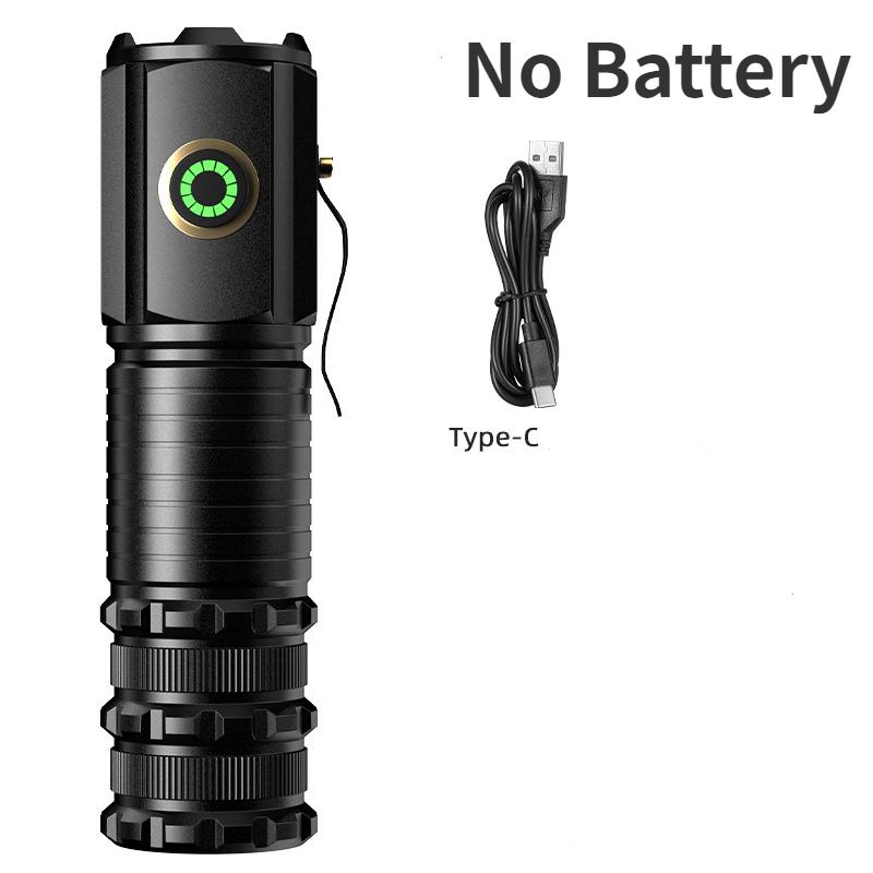 Трехглазый фонарик-монстр, мощный 3LED18650, фонарик из алюминиевого сплава, USB перезаряжаемый, уличный, водонепроницаемый, с магнитным всасыванием, рабочий фонарь