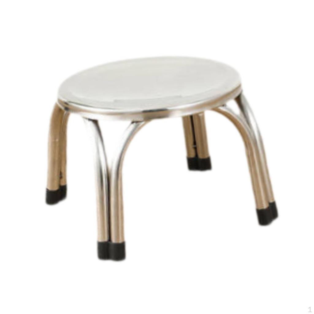 Штабелируемый табурет Школьные табуреты Нержавеющая сталь для детей и взрослых Круглая металлическая мебель