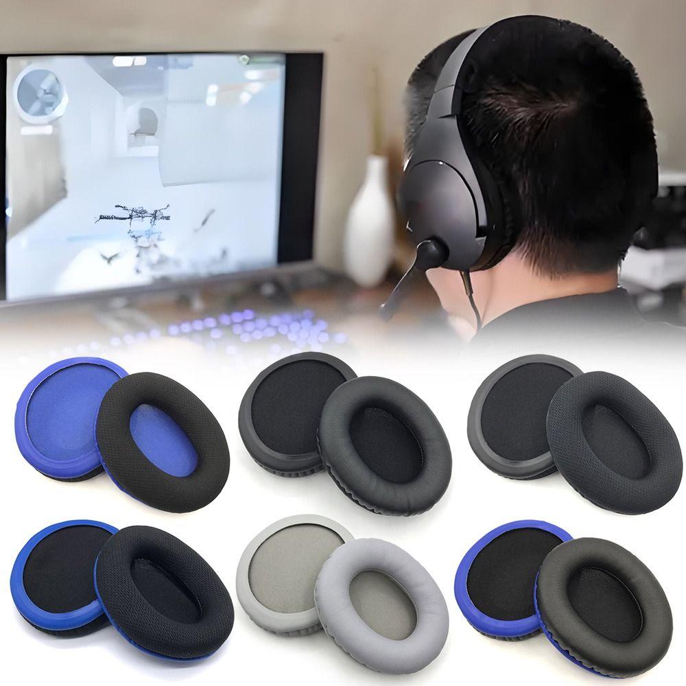 1Pair Protein Leather Ear Pads for HyperX Cloud Core 7.1 Headphones Accessories