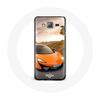 Case - MANIACASE - Samsung Galaxy J3 - Formula 1 McLaren F1 - Orange - Flexible