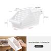 Punch-Free Telescopic Under-Sink Storage Rack with Partition Basket