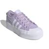 adidas Женские кроссовки на платформе Nizza 'Purple White' FV5455