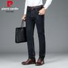 Pierre Cardin Мужские весенние прямые свободные эластичные джинсы