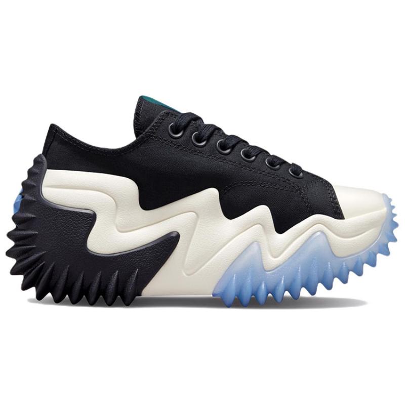 Converse Run Star Motion Удобные Повседневные Эспадрильи Унисекс Черно-Синие