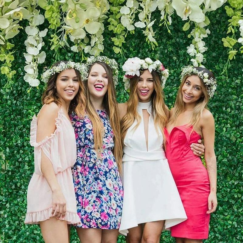 Зеленый лист фон занавес цветочный 3D свадьба день рождения фон реквизит