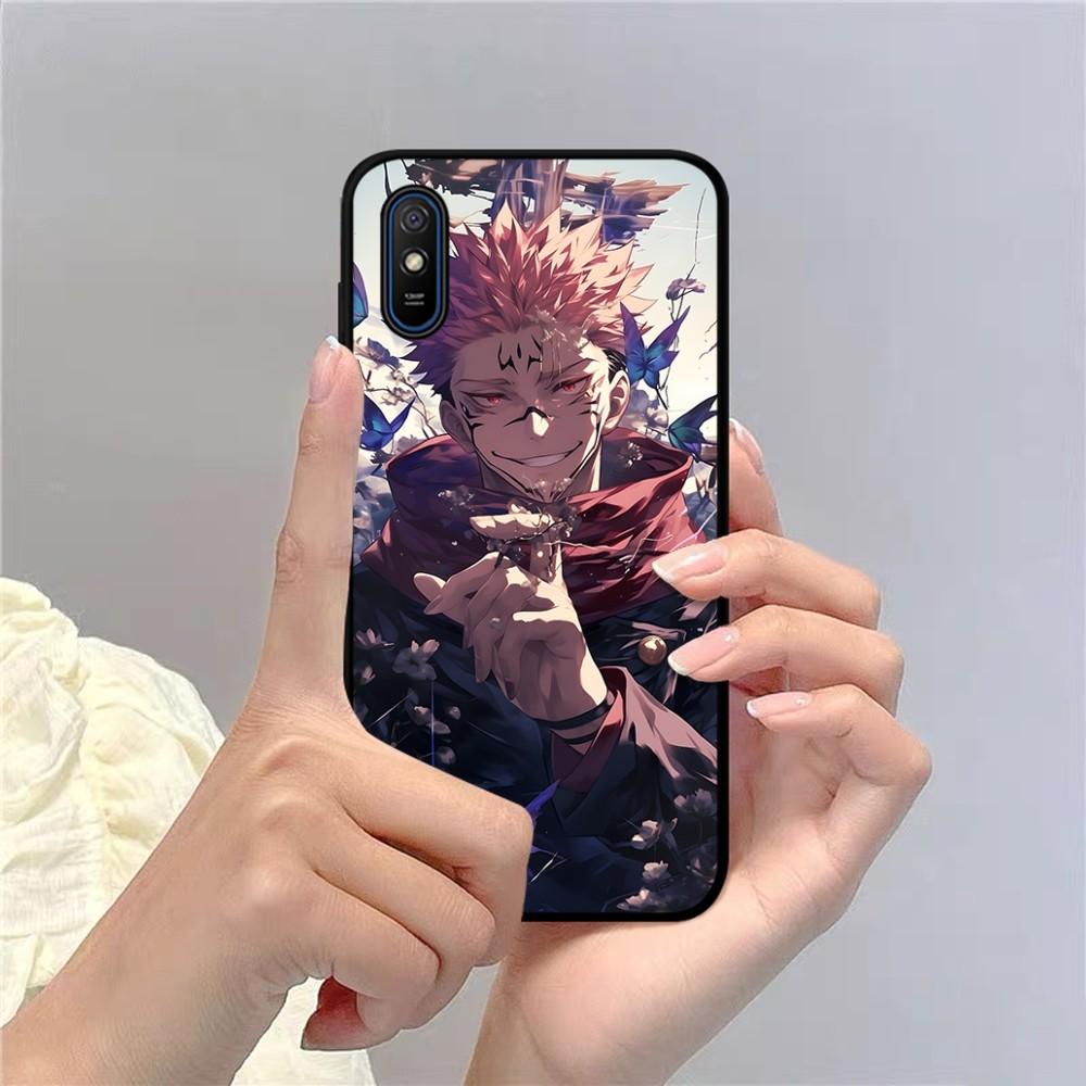Чехол для телефона Jujutsu Kaisen Рёмен Сукуна Для Redmi 5 6 7 8 9 10 Plus Pro 6 7 8 9 A GO K20 K30 K40 Pro Plus F3 Fundas