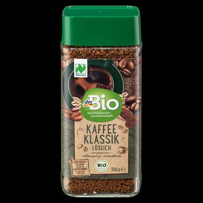 Германия DM dmBio DM Bio Classic Растворимый кофе 100 г