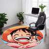 Круглый ковер Luffy из One Piece для офиса, под офисные стулья, спальни, гостиной, домашнего декора a0908130