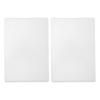 2pcs Transparent Die Cutting Plate 19.5×15CM Die Cutting Pad Cutting Pads  Scrapbooking Supplies