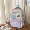 Рюкзак школьный большой вместимости, легкий, с цветным контрастом, для девочек, детский рюкзак