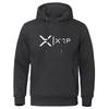 2025 Cryptocurrency Ripple XRP Men Spring Autumn Printing Solid Color Pullover Hoodie Fashion Long Sleeve Comfortable Casual Top