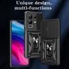 Защитный чехол для камеры для Infinix Note 50x Note 50 Pro + Note 40x 30 Pro INFINIX Zero 40 30 Бронированный Гибридный Чехол с Металлическим Кольцом-Держателем