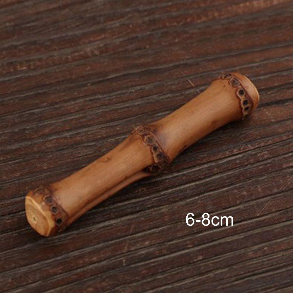 Teahouse Calligraphy Brush Holder Painting Penmanship Pen Stand Natural Bamboo Pen Rest Desktop